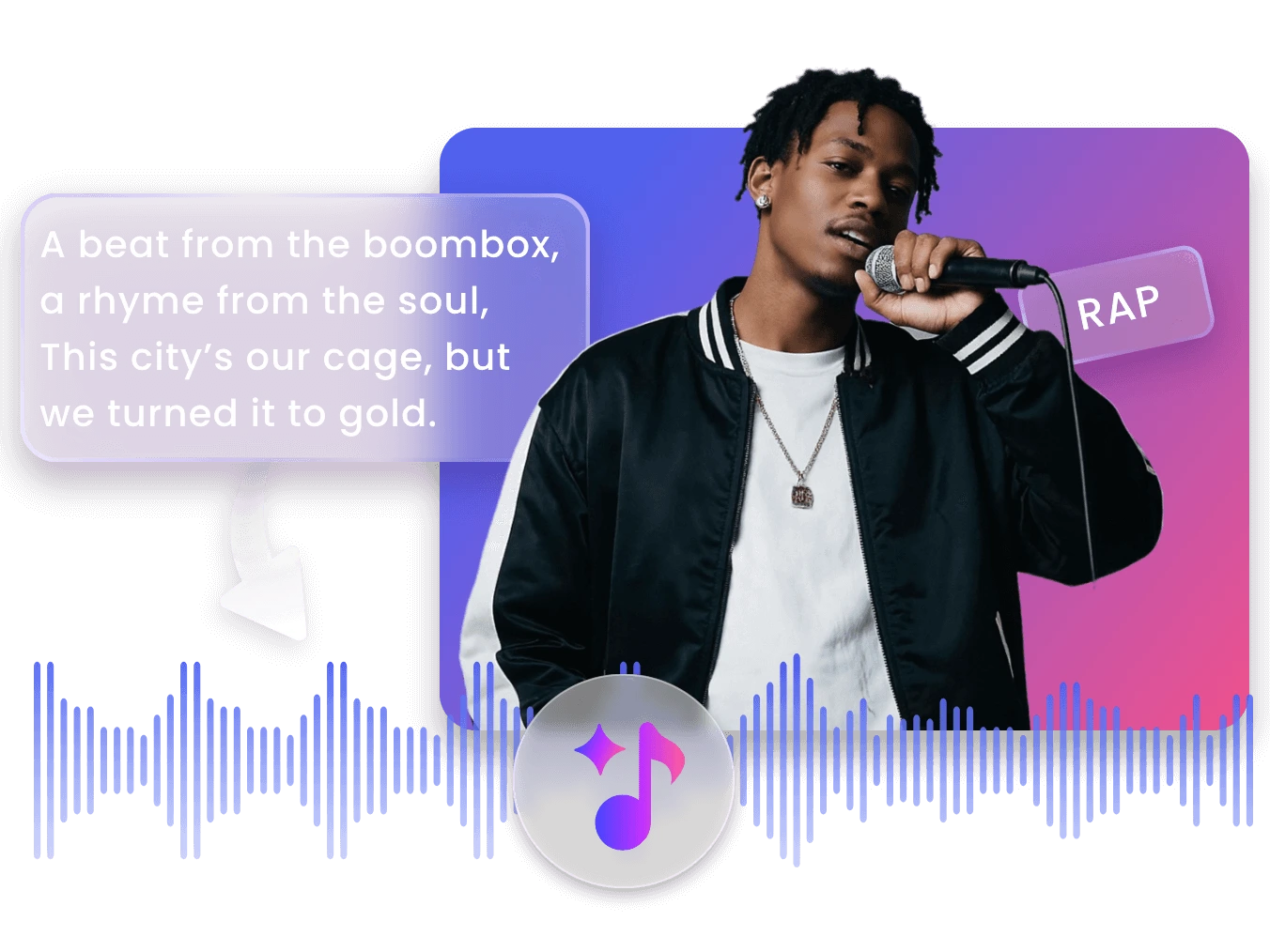 AI Rap Generator Interface